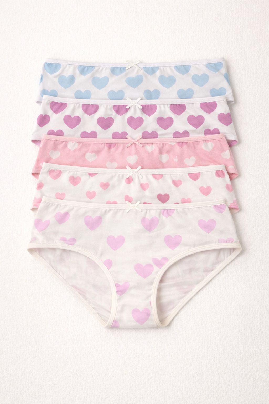 Ladies Cotton Panty – 5 Pcs Combo Pack