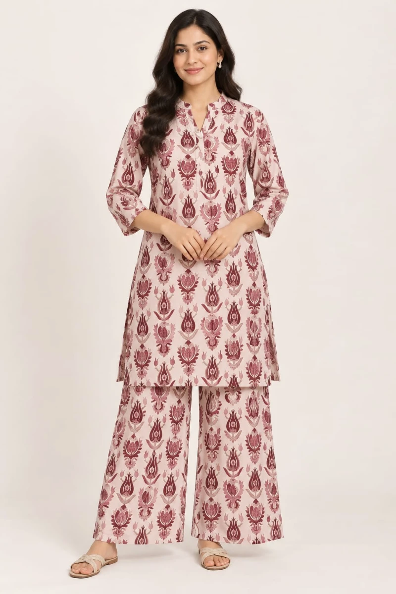 Ladies Kurti & Palazzo Set image 4