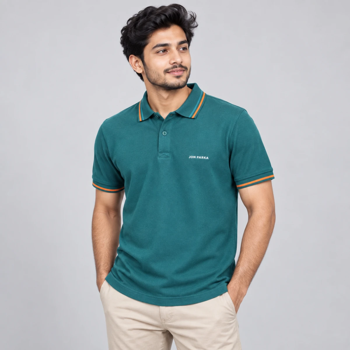 Men's Premium Polo Shirt Collection image 2