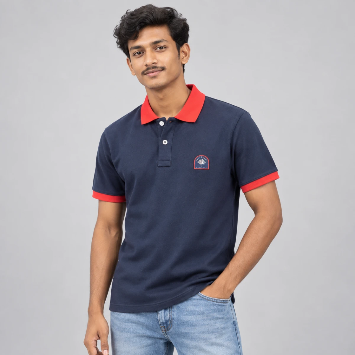 Men's Polo Shirt – Navy